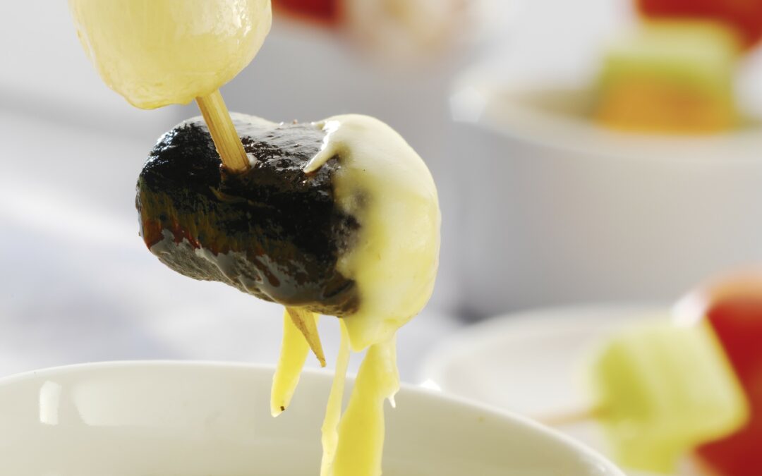 Fondue d&rsquo;Emmental aux deux boudins