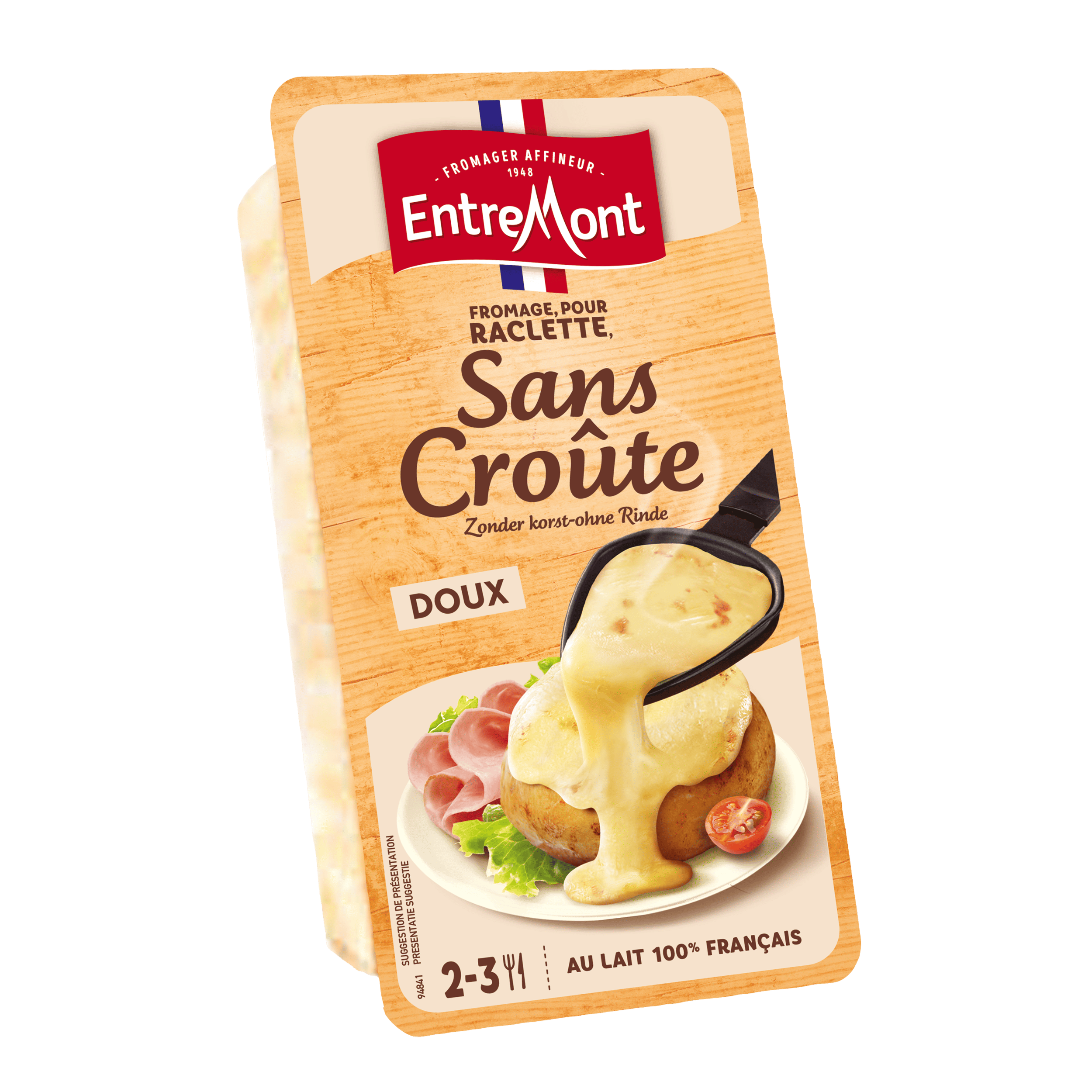 3D Fromage pour Raclette Sans Croute 350G