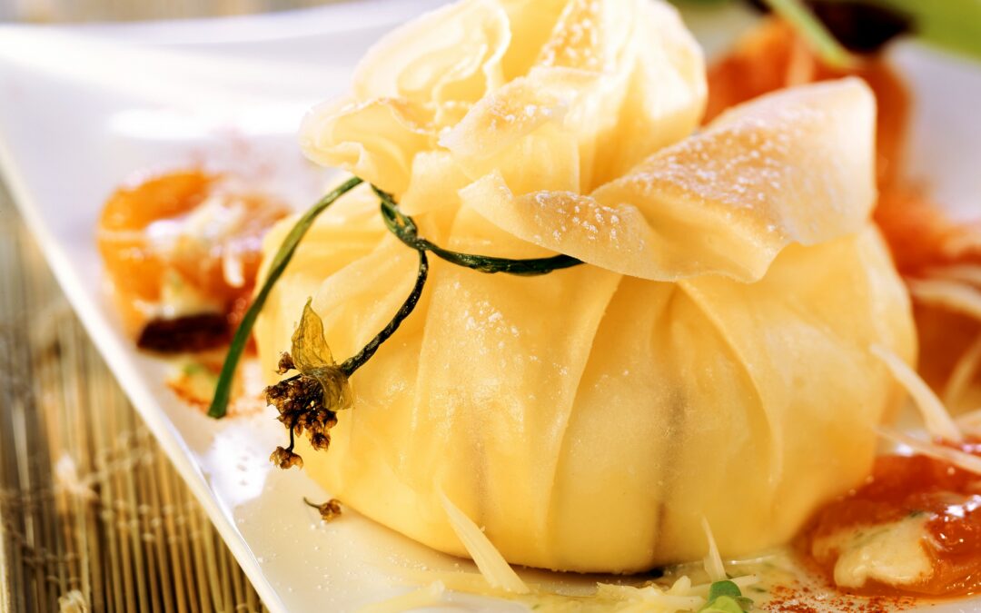 Aumonière d&rsquo;Emmental au Boeuf