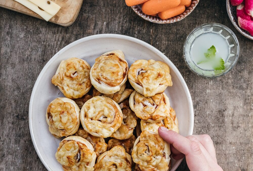 Feuilletés apéritifs à la portion dégustation Entremont