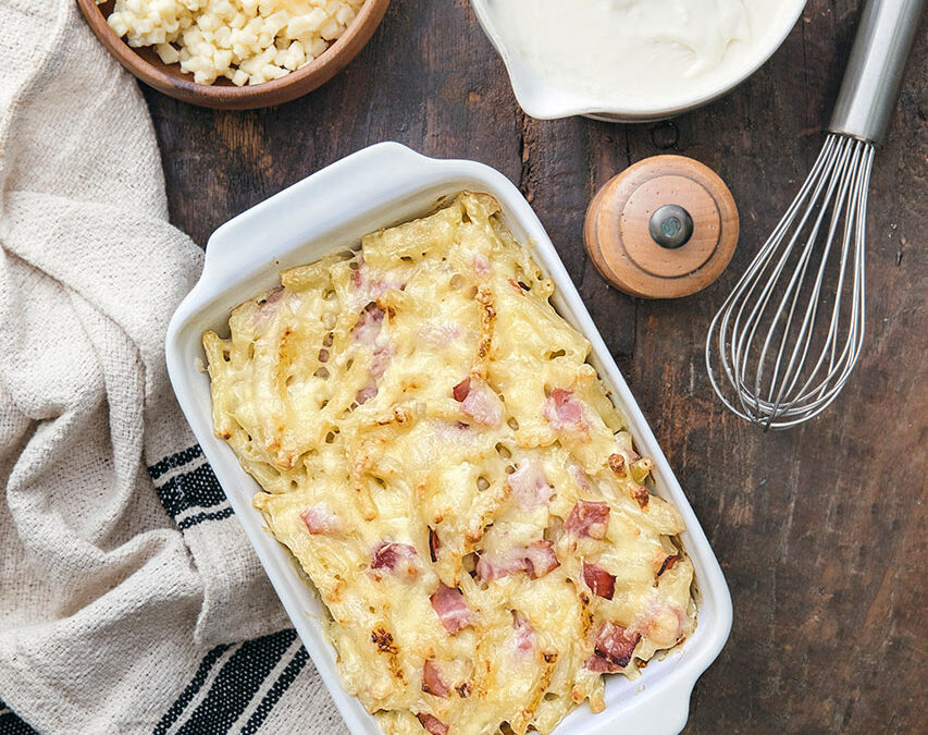 Gratin de macaronis au fromage « Raclette Saveur d’Antan 350g »