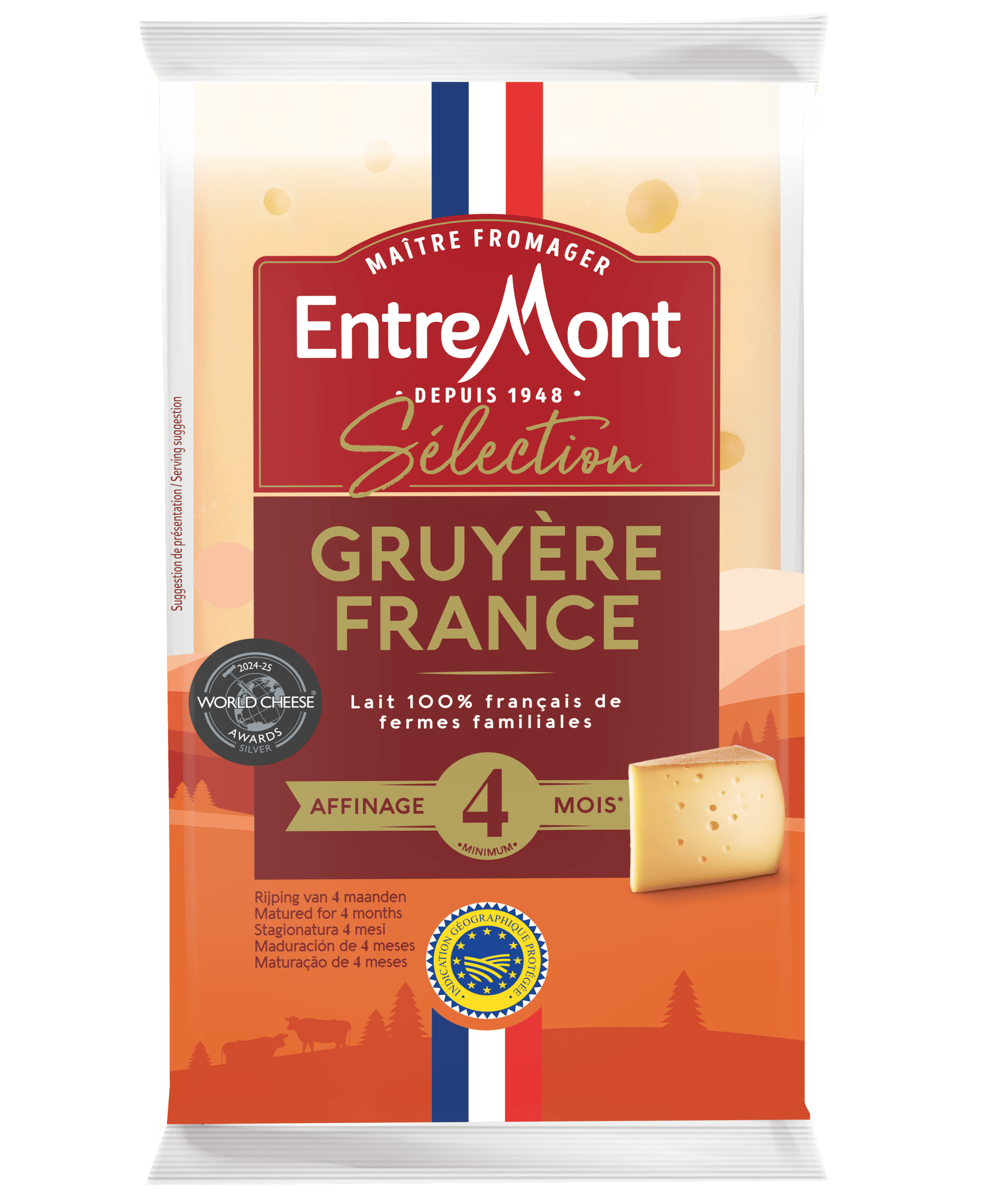 packshots Entremont Selectiont gruyere face UltraHD 1