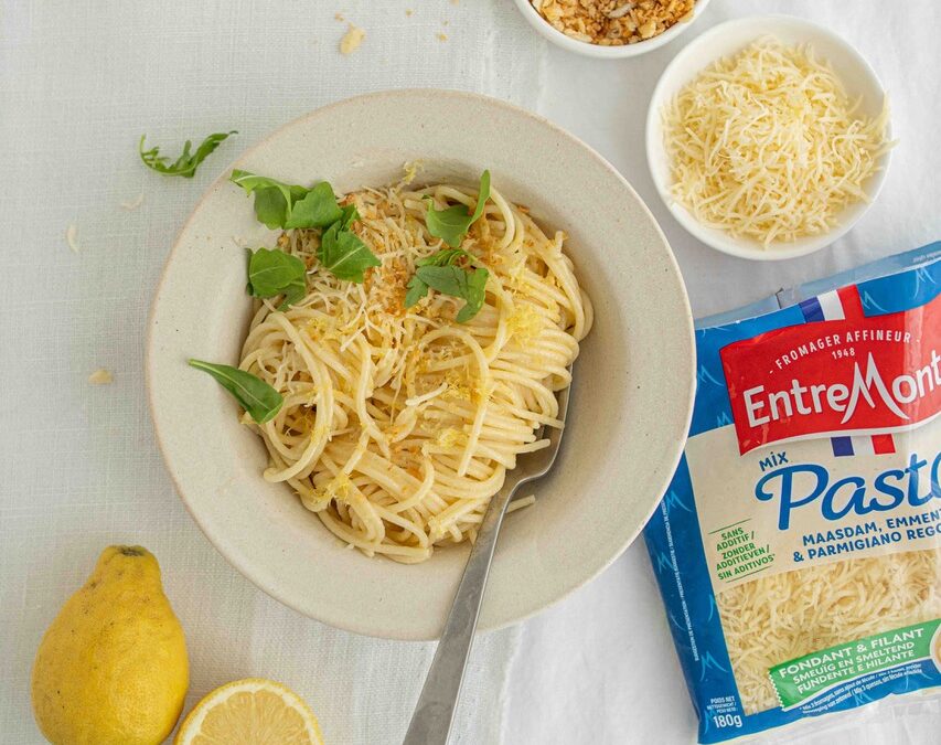 Spaghetti al limone (spaghetti au citron)