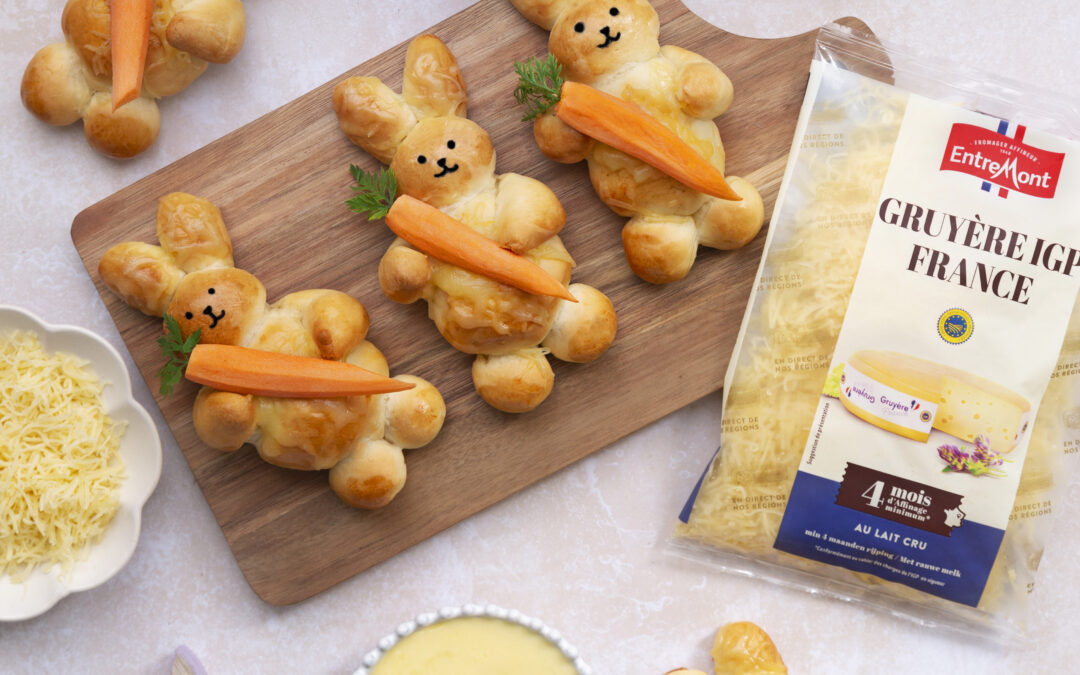 Briochettes lapin au gruyère râpé IGP Entremont