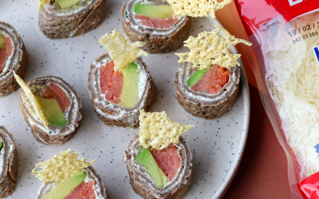 Galette de sarrasin façon makis