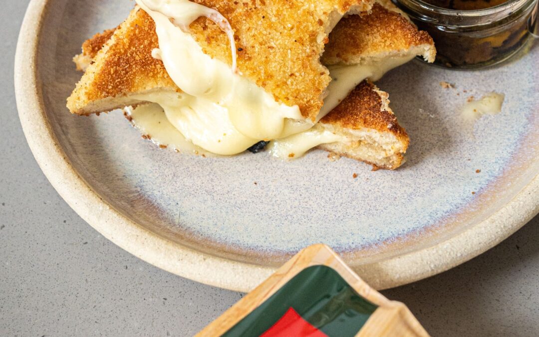 Croque raclette et truffe