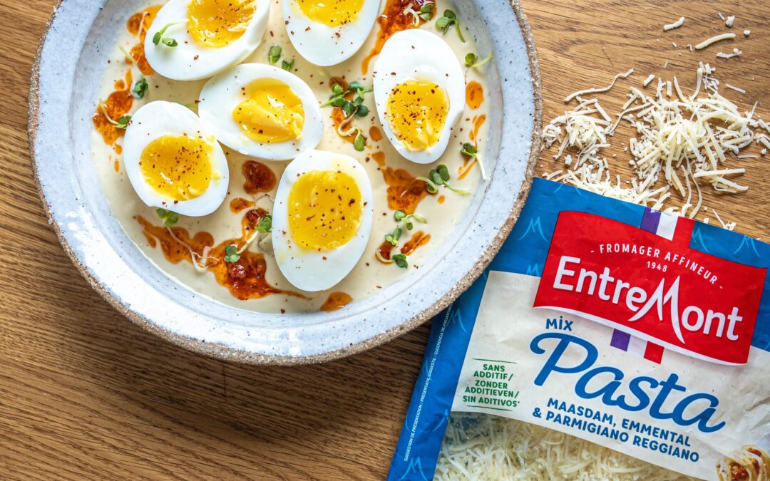 Oeufs mollets au fromage