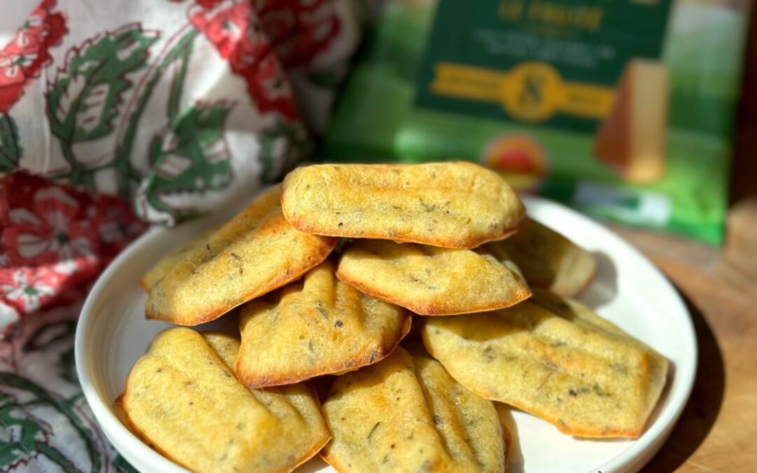 Madeleines aux herbes de Provence et Comté