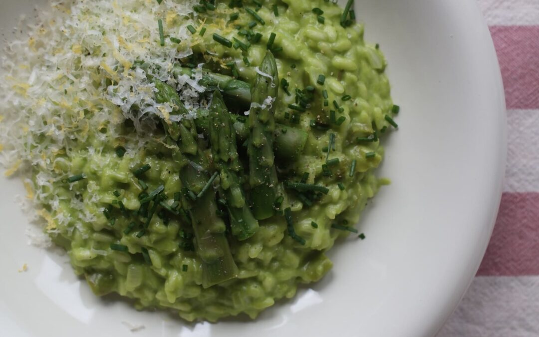 Risotto au Comté et asperges